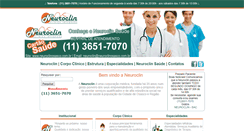 Desktop Screenshot of neuroclinosasco.com.br